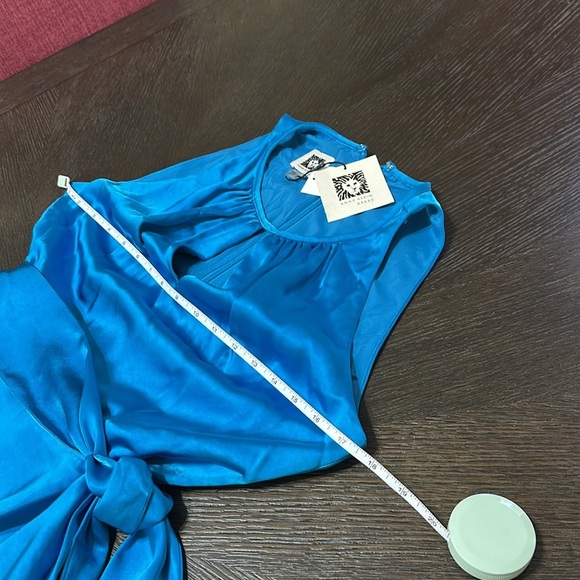 Satin Midi Dress Sleeveless Halter Neck Party Cocktail Evening‎ - Picture 8 of 12